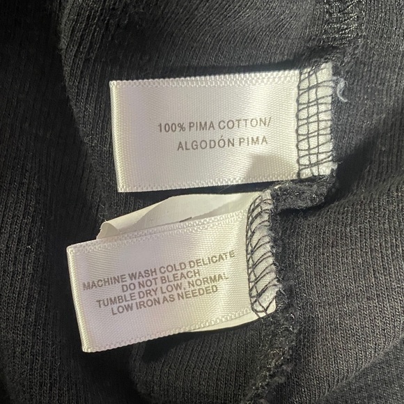 Cutter & Buck Joe Morgan Invitational V-Neck Pullover XL Black Pima Cotton Golf - Picture 11 of 11